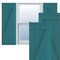 Ekena Millwork True Fit PVC, Four Board Joined Board-n-Batten Shutters w/Z-Bar, Antigua , 21 1/2W x 44H, PR TFP102BBF21X044AN - alternate 1
