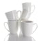 Elama Rosales 6 Piece 12 Ounce Porcelain Mug Set in White EL-ROSALES - alternate 8