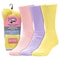 Railroad Sock Womens Crew Socks, 95% Cotton, 3% Nylon, 2% Elastic, Assorted Pastels, 5-10 W; 4 Pair-7.5 M, 3 PK 635 - alternate 8