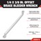 Performance Tool Brake Bleeder Wrench 1/4 & 3/8 In, W80616 W80616 - alternate 4