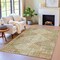 Homeroots 8' X 10' Fern Green And Beige Geometric Washable Indoor Outdoor Area Rug 632002 - alternate 6