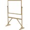 Ghent 72-1/8"x 53.25" Reversible Whiteboard, Wood Frame RMM34 - alternate 1