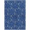 Homeroots 10' X 14' Navy Blue And Ivory Geometric Washable Indoor Outdoor Area Rug 614094 - alternate 8