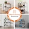 Infinipower Storage Shelves 3-Tier Shelves Adjustable Metal Wire Racks Storage Shelving, Heavy Duty 3A88HKSHELFZWJ3L - alternate 6