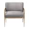 Baxton Studio Ilmari Velvet Lounge Chair 270-14713-ZORO - alternate 6