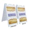 Signmission Sandwiches, A-Frame & 2 Decals Installed, Heavy-Duty Plastic Frame SBHD-D-2436-Sandwiches - alternate 5