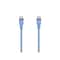 Monoprice USB-C to USB-C Silicone Charging Cable - USB 2.0, 240W PD, Ultra Flexible, 10ft, Blue 47249 - alternate 3