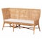 Bali & Pari Olivera Bohemian Light Honey Rattan 3-Piece Dining Nook Set 258-14180-14181-14188-ZORO - alternate 8