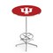Holland Bar Stool Co 42" Chrome Indiana Pub Table, 36" dia. Top L216C4236IndnaU - alternate 1