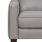 Homeroots Gray Leather L Shaped Three Piece Corner Sectional 548959 - alternate 7