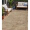 Homeroots 5' X 8' Beige And Taupe Aztec Washable Indoor Outdoor Area Rug 615537 - alternate 1