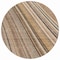 Homeroots 8' Taupe Beige And Brown Round Striped Washable Indoor Outdoor Area Rug 615021 - alternate 7