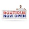 Signmission Boutique Now Open, 48 Inch x 120 Inch, Vinyl Banner B-120-30492 - alternate 4