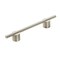 Amerock Transcendent 5-1/16 in 128 mm Center-to-Center Silver Champagne Cabinet Pull BP7414128SCSC - alternate 1