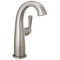 Delta Stryke Single Handle Mid-Height Bathroom Faucet, 6.63 in, Lumicoat Stainless 677-SS-PR-DST - alternate 1