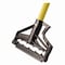 Carlisle Foodservice Sparta Spectrum Quik-Release Fiberglass Mop Handle, 1" dia x 60", Yellow 4166404 - alternate 4