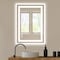 Simple Deluxe LED Bathroom Mirror with Lights, 24'x 36' LED Vanity Mirrorwith Frontlit and Backlit, Anti-Fog, Dim 3A88MIROZJLED2436NWHT - alternate 6