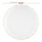 Smarty Had A Party Clear with Gold Rim Round Lotus Plastic Dinnerware Value Set, 240PK 8840VP-CASE - alternate 6
