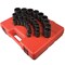 Sunex 1/2 in Drive Metric 12 Point Standard 26-Piece Impact Socket Set 2826 - alternate 2