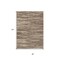 Homeroots 8' X 10' Brown And Beige Abstract Washable Indoor Outdoor Area Rug 613076 - alternate 7