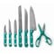 Megachef 14 Piece Cutlery Set in Teal MC-CS1200 - alternate 7