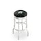 Holland Bar Stool Co 30" Chrome 2-Ring Dallas Stars Swivel Bar Stool, Accent Ring L7C3C30DalSta - alternate 1