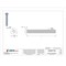 Tamper-Pruf Screws 1/4"-20 x 2 in Hex Button Tamper Resistant Screw, Plain Finish, 18-8 Stainless Steel, 10 PK 22300 - alternate 3