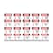 Signmission OSHA Danger, Diesel Fuel No Smoking Bilingual, 5in X 3.5in Decal, 10PK, OS-DS-D-35-VPR-1124-10PK OS-DS-D-35-VPR-1124-10PK - alternate 1