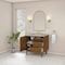 James Martin Vanities Laurent 36" Single Vanity, Honey Oak w/ 3 CM Victorian Silver Silestone Top 545-V36-HNO-3VSL - alternate 9