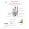 Trans Atlantic Co. DXML Series LeftHand HeavyDuty Commercial MortiseLock W/ Escutcheon Handleset Grade1 Classroom in BC DL-DXML70SELH-US26D - alternate 10