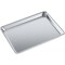 Amgood 13 in. x 18 in. 19 Gauge Half Size Aluminum Bun / Sheet Pan. AMG SBP-19G-1813-1PK-Z - alternate 1