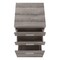 Homeroots 25" Gray Particle Board Filing Cabinet With Drawers 333352 - alternate 8