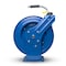 Blushield BluShied 3/8" X 50' Dual Arm Pressure Washer Hose and Reel Assembly PWSWRDA3850 - alternate 4