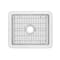 Whitehaus Collection Undermount/Drop-in Fireclay Kitchen Sinks, Stainless Steel Grid Included WHUF2418 - alternate 5
