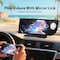 Wrightmaster 10.26 in HD Touch Screen Car Stereo, with CarPlay, Android Auto, FM radio, Black Built-in Clock ZR-Dial-black - alternate 7