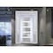 Vdomdoors Front Exterior Prehung FiberGlass Door Frosted Glass / Manux 8002 White Silk / 2 Sidelight and Tran MANUX8002EXD-WS-W12+36+12 x H80+14-RH - alternate 4