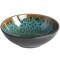 Gibson Elite Kyoto 16 Piece Stoneware Double Bowl Dinnerware Set in Teal 126967.16R - alternate 8