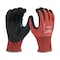 Milwaukee Tool Cut-Resistant Coated Gloves, Cut Level A4 , Dipped , Nitrile , Sandy , XL 1 PR 48-22-8948 - alternate 1