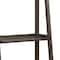 Homeroots Espresso Solid Wood Ladder Bookcase 380040 - alternate 3