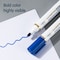 Deli MATE Dry-Erase Marker, Bullet Tip, Blue, Low-Odor, 12PK EU00330 - alternate 4