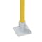 Vestil Steel Removable Pipe Safety Bollard 36 In x 1-3/4 In Yellow BOL-R-36-2 - alternate 2