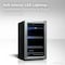 Tcl 2.4 Cu. Ft. 102-Can Beverage Cooler, Digital Controls, LED Light, Glass Door, Stainless Steel TRV102FAS - alternate 5