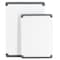 Oster Bergen 2 Piece Rectangular Plastic Cutting Board Set in White with Non-Slip Feet 141088.02 - alternate 5