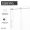 Anzzi Madam Series 76 in. x 50-54 in. Frameless Sliding Shower Door in Brushed Nickel, 3/8 Clear Glass SD-AZ13-03BN - alternate 9