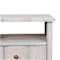 Homeroots 25" Brown Solid Wood Two Drawer Nightstand 719628 - alternate 6