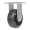 Vestil Rubber Rigid Caster 5 In. Diameter x 2 In. Width 440 Lb. Capacity Dark Black CST-VE-5X2MR-R - alternate 1