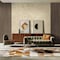 Ackland Sample SereniSlats Saddle Warm Brown Convex Fluted Reeded Acoustic Wall Panel, Sound Absorbing Panel AKM-W-SESA9.5X94.5RDSL-SM - alternate 3