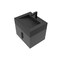 Castello Usa Nile 24-inch Black Vanity Set with Black Top and Black Handles CB-MC-24BLK-BL-2053-BL - alternate 1