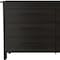 Homeroots 59" Black Six Drawer Double Dresser 544018 - alternate 6