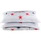 Lavish Home 3-Piece King Quilt Set Bedspread & 2 Pillow Shams with Patriotic Star Pattern Lightweight Set 66-002-PRT-SK - alternate 1